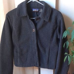 Patagonia Fleece Jacket Gray Small